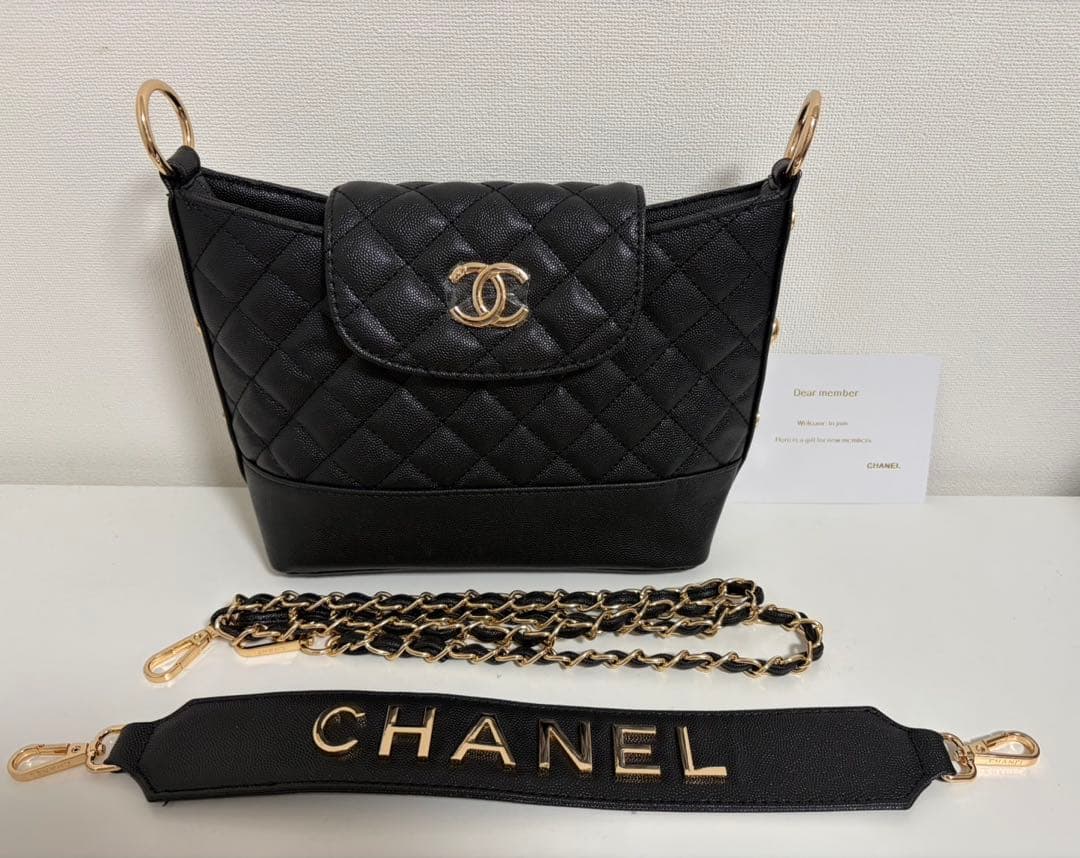 さくらCHANEL MAKEUP キルティングバック