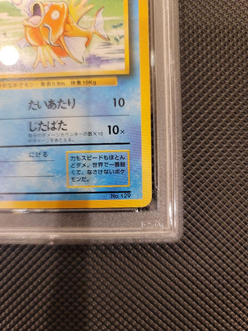 【PSA7】 コイキング　ポケモンカード 旧裏 初版 マークなし