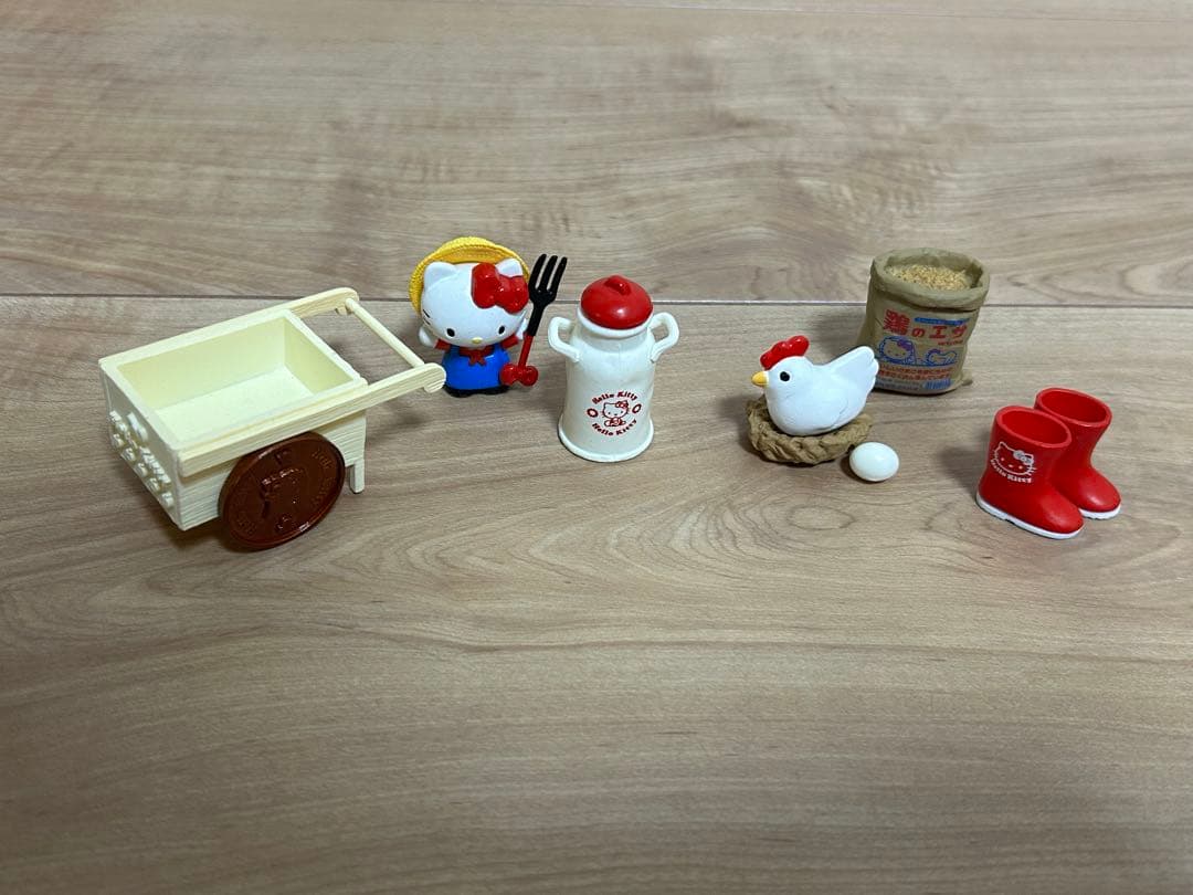 【廃盤品】リーメント　ハローキティ　牧場ライフ