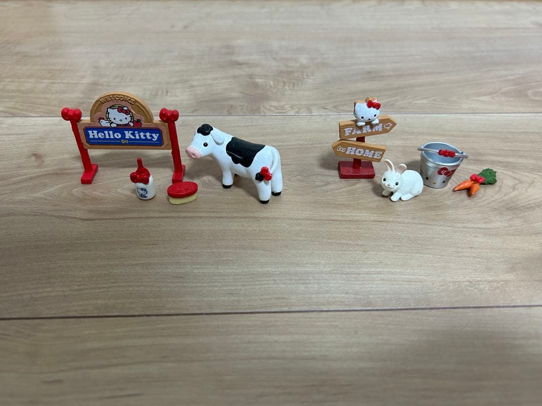 【廃盤品】リーメント　ハローキティ　牧場ライフ