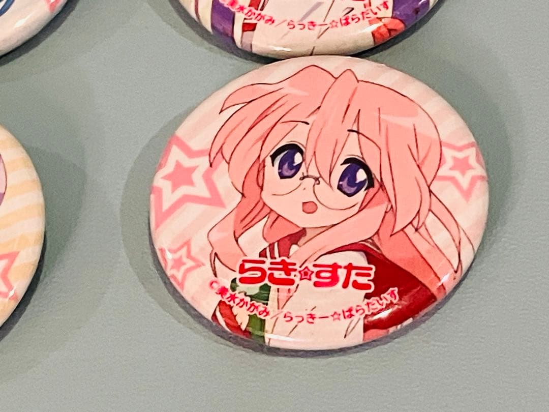 京アニメモリアル缶バッジセット【らき☆すた】