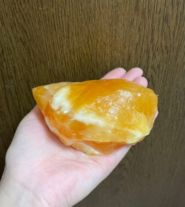 オレンジカルサイト(原石)