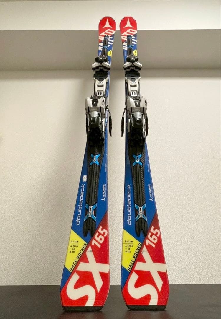 atomic BLUESTER SX 165 スキー板 バインディング