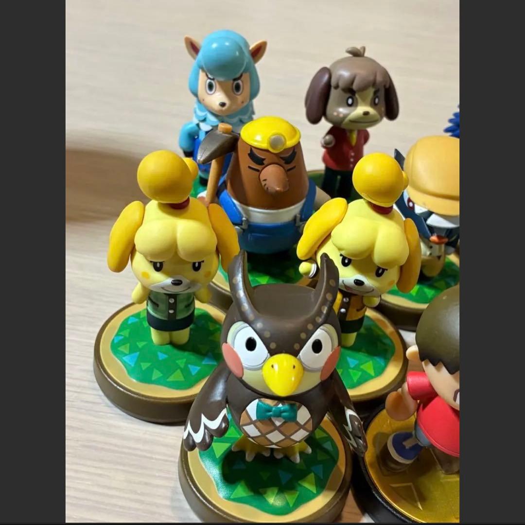 amiibo アミーボ フィギュア あつ森 どうぶつの森 セミコンプリート