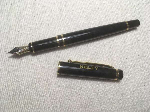ノルティNOLTY能率手帳ゴールドメンバーズクラブ　万年筆