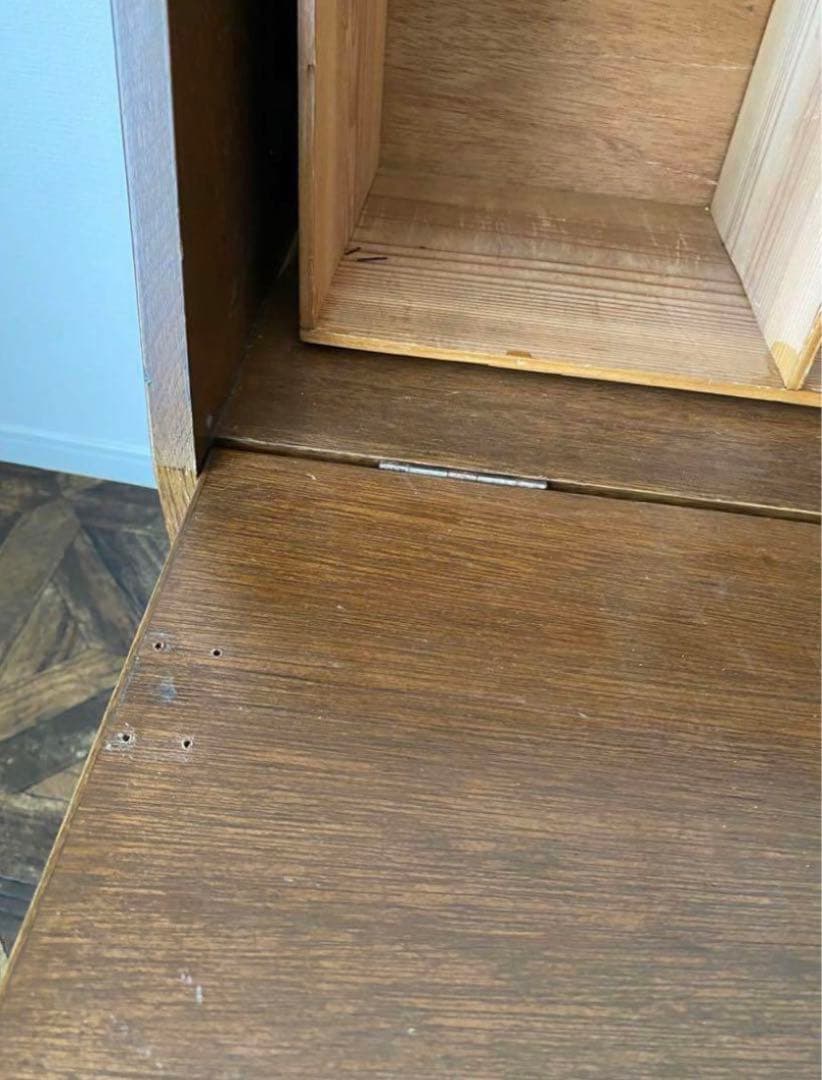 【ネモ】古道具　ライティングビューロー　文机　チェスト