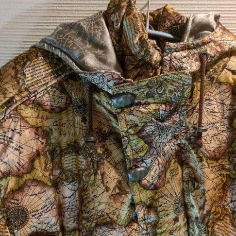 90s フード付スキーウェア上下 ★パンツ1本オマケ✭