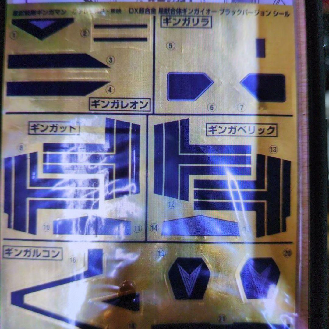 DX超合金。ギンガイオー.ブラックバージョン。