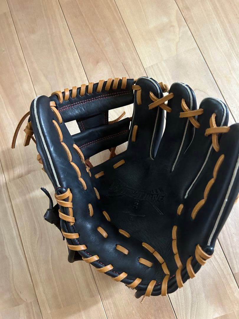 黒/茶 軟式グローブ ミズノ