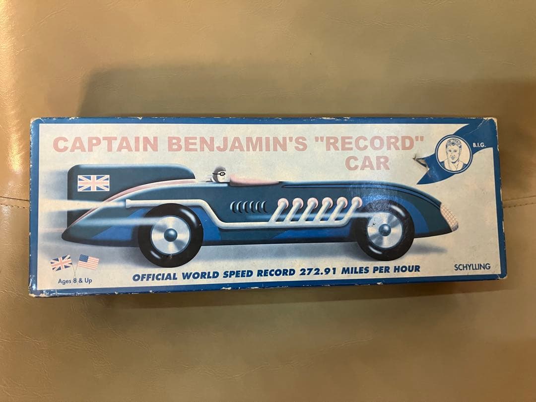 シリング コレクター シリーズ キャプテン ベンジャミン レコードカー ブリキ