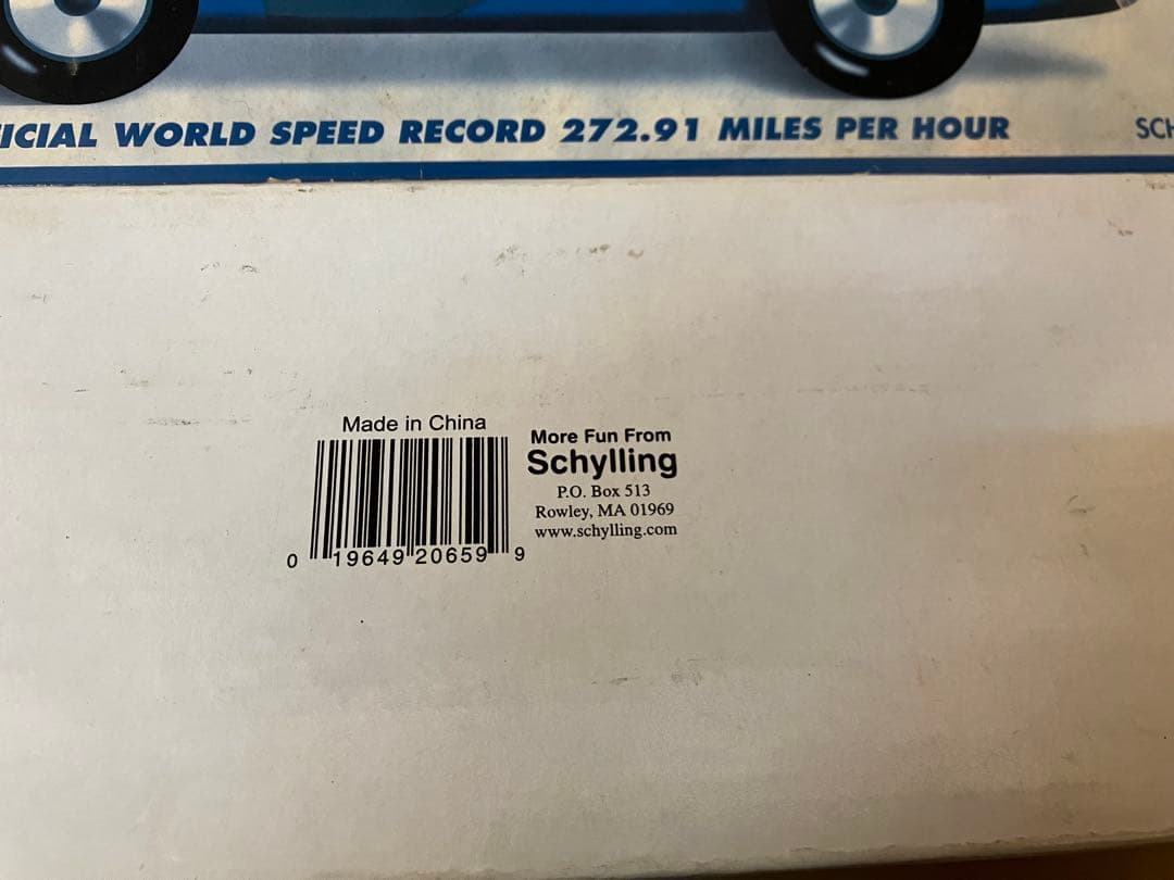 シリング コレクター シリーズ キャプテン ベンジャミン レコードカー ブリキ