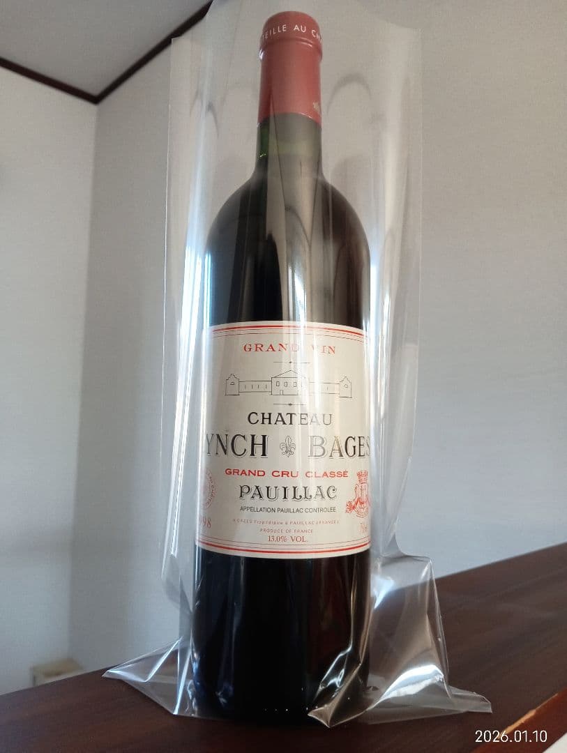 1998 シャトー・ランシュ・バージュ　ポイヤック村　スーパーセカンド@