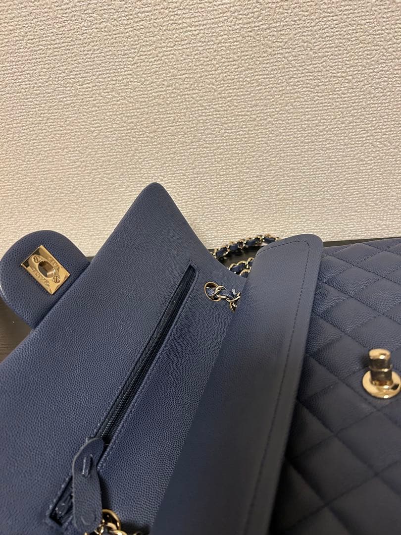 Ｍ*ａ様 CHANEL ノベルティ キャビアスキン マトラッセ25 クラシックハ