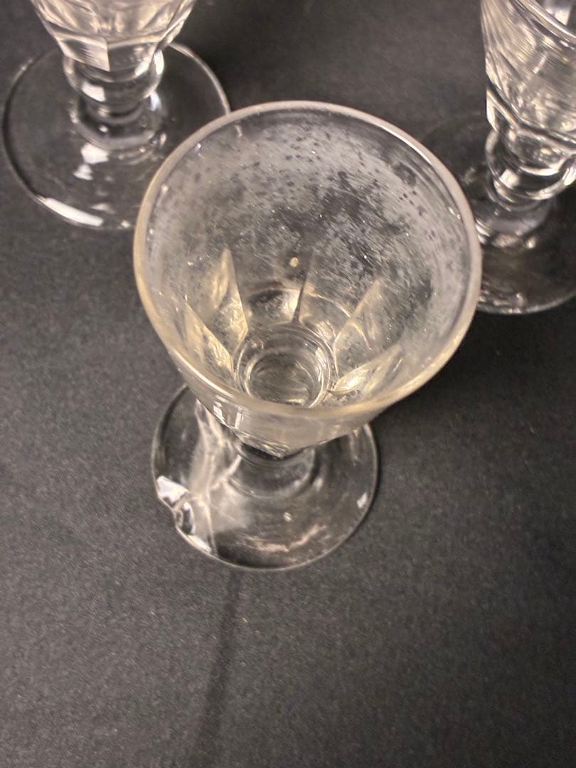 コレクター様必見！！大正グラス ショットグラス 3客セット