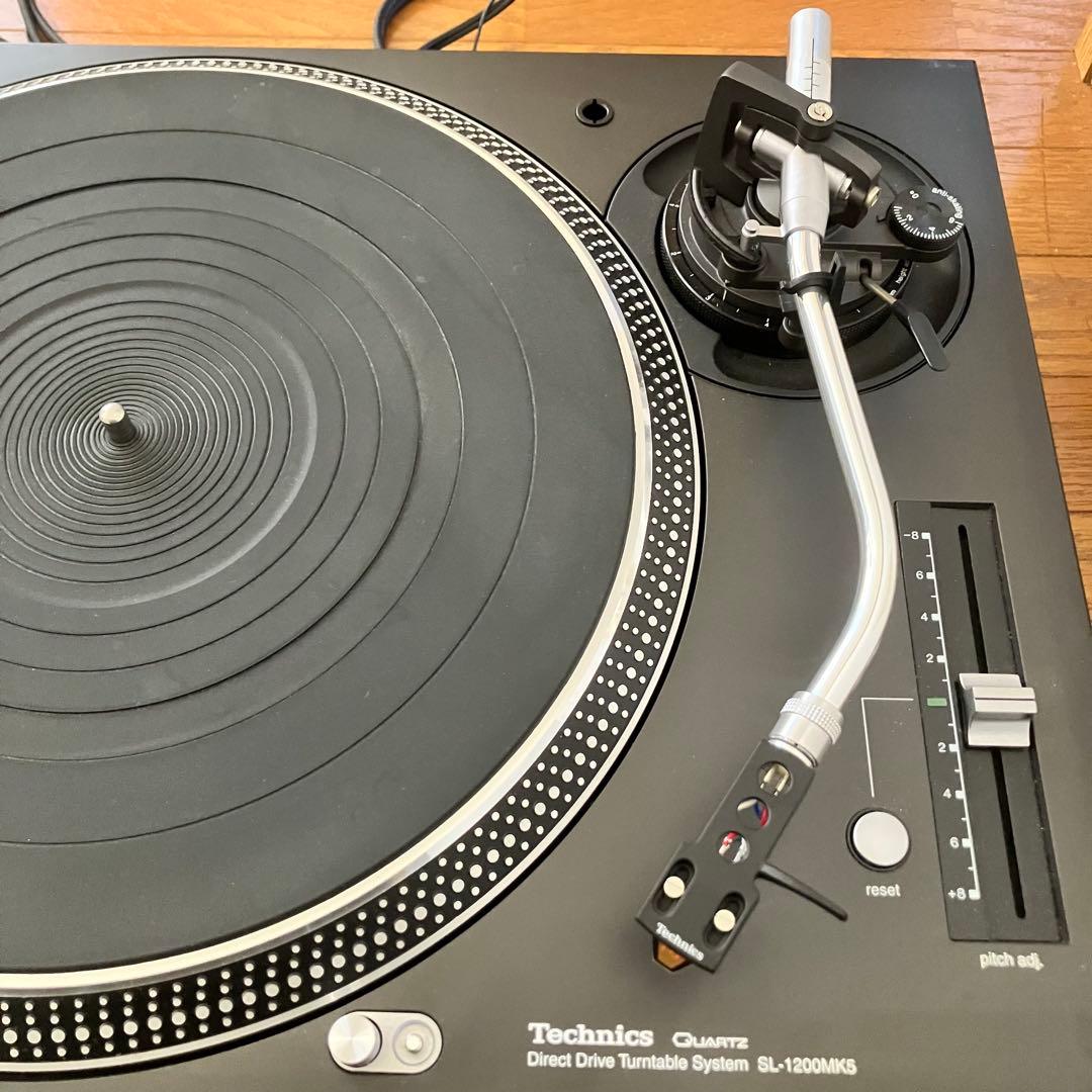 2台セット Technics テクニクス SL-1200MK5 ターンテーブル