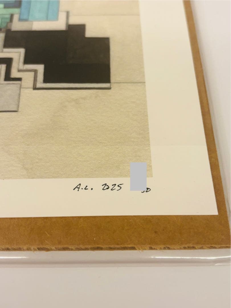 アダムリスター　版画 限定50 KAWS モデル シルクスクリーン 限定25