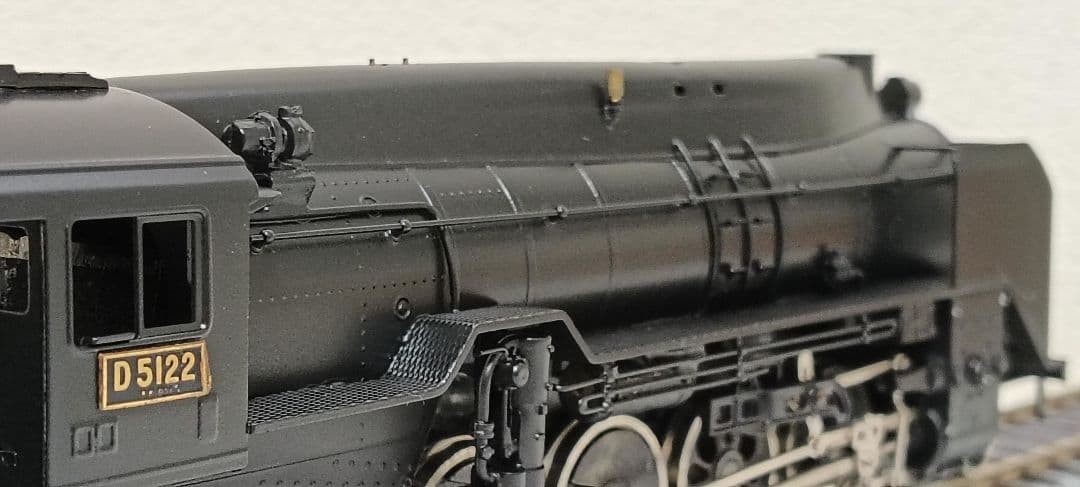 HOゲージ 天賞堂アダチ D51全流蒸気機関車、メンテナンス済