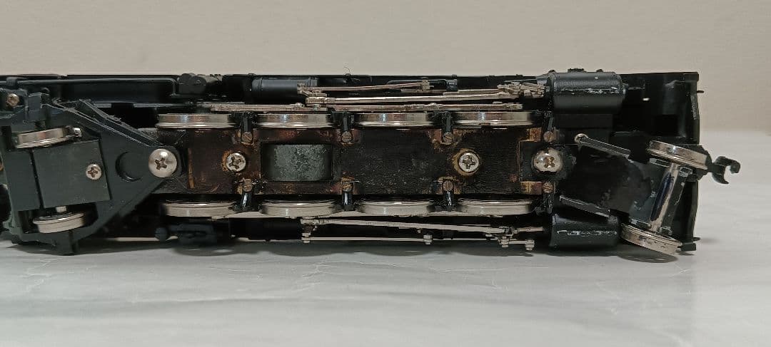 HOゲージ 天賞堂アダチ D51全流蒸気機関車、メンテナンス済