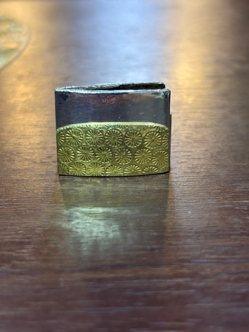 ハバキ　二重はばき　金着せ　銀着せ　はばき