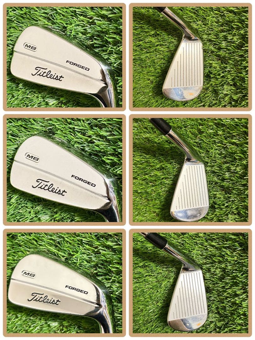 タイトリスト 710MB アイアンセット6本 ダイナミックゴールドS200