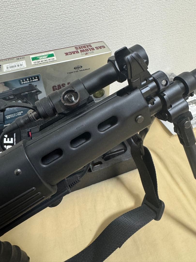 【北條龍】89式小銃カスタム　ガスブロ　P226セット　トイガン