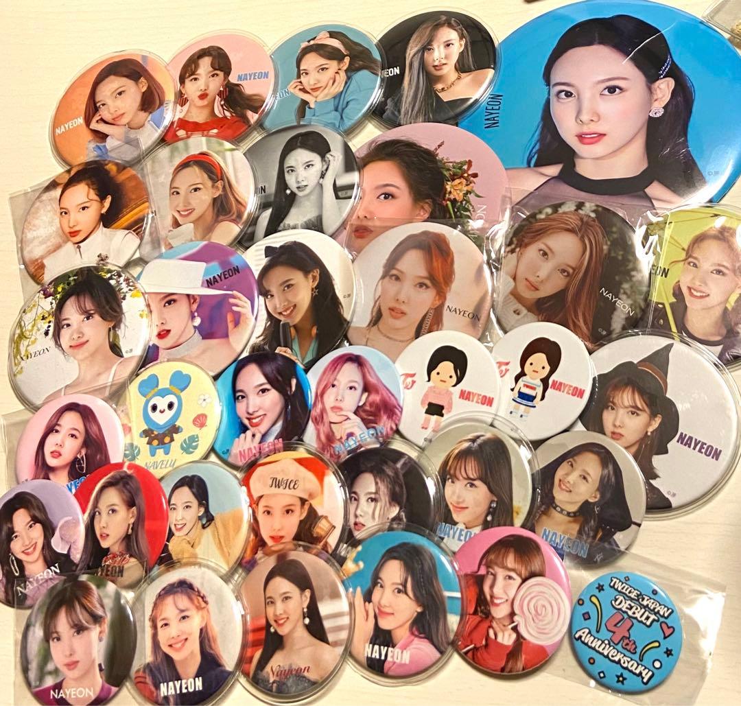 TWICE ナヨン 缶バッジ 缶バッチ セット