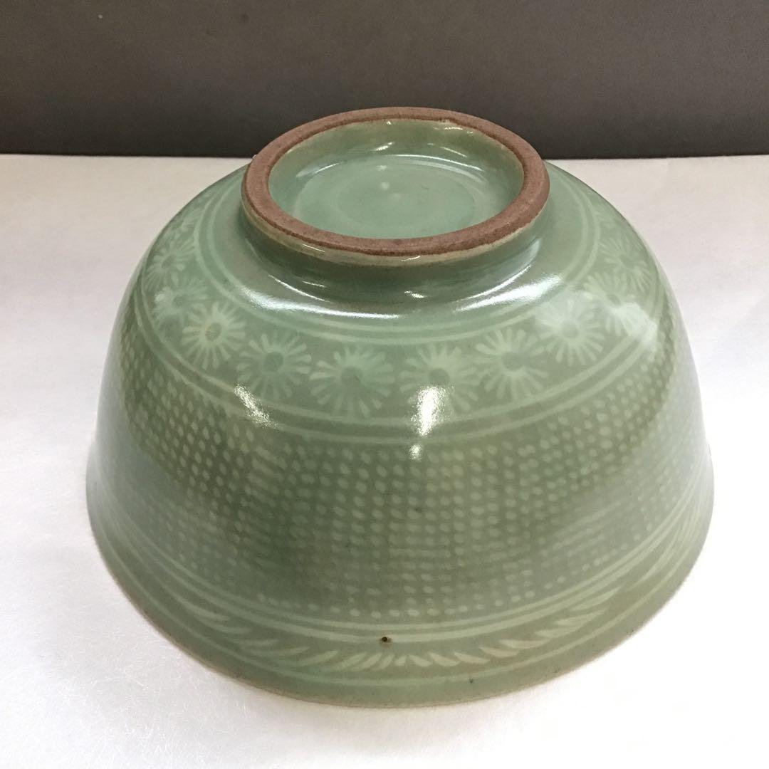 茶道具 玉子手茶碗 釡谷陶房 韓国人間国宝 申相浩 作 桐共箱N211SH