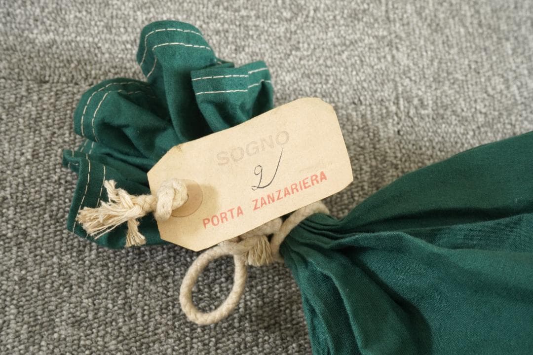 大幅値下げ！ベルトーニ ソグノ１～３人用　テント　【F】青い革素材の袋　キャンプ