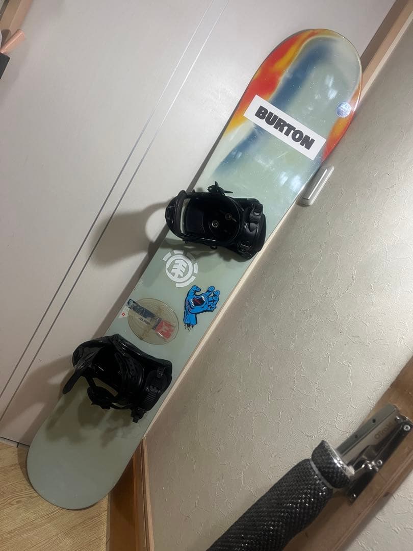 ウェイト、パワーのある男性向け！BURTON CLASH 156cm 新品バイン