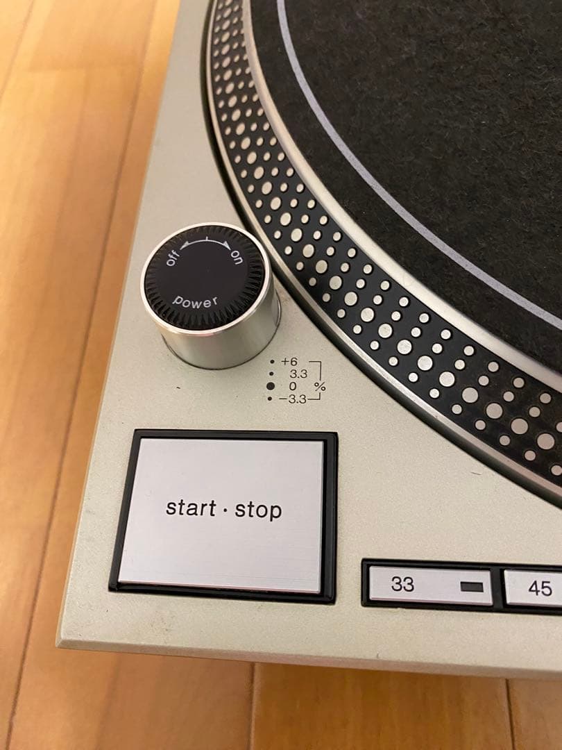 Technics SL1200 MK3D ヘッドシェル、カートリッジ、針付き