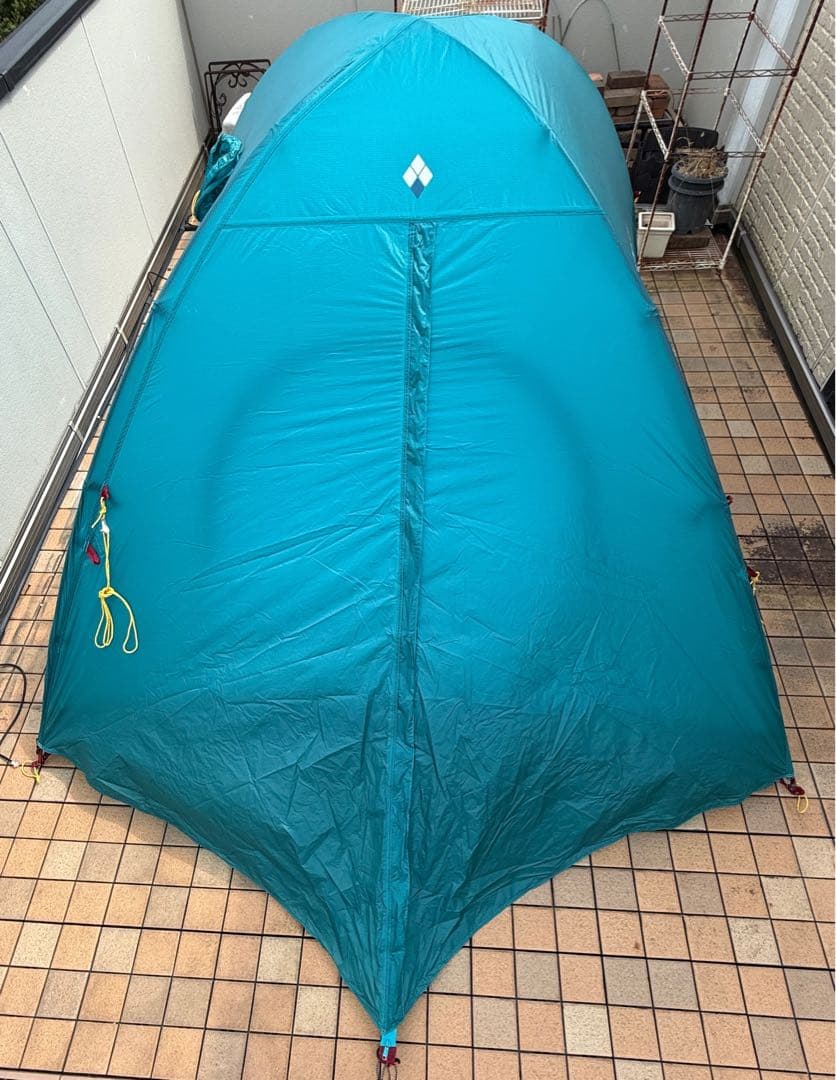 モンベルステラリッジ4テント、レインフライ、グランドシート