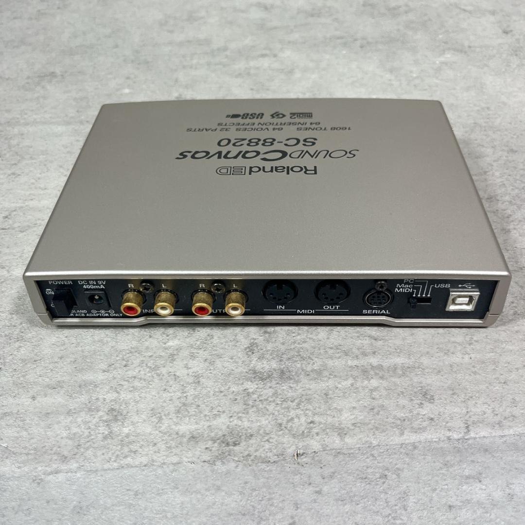 Roland ローランド SC-8820 DTM-MR882W 音源モジュール