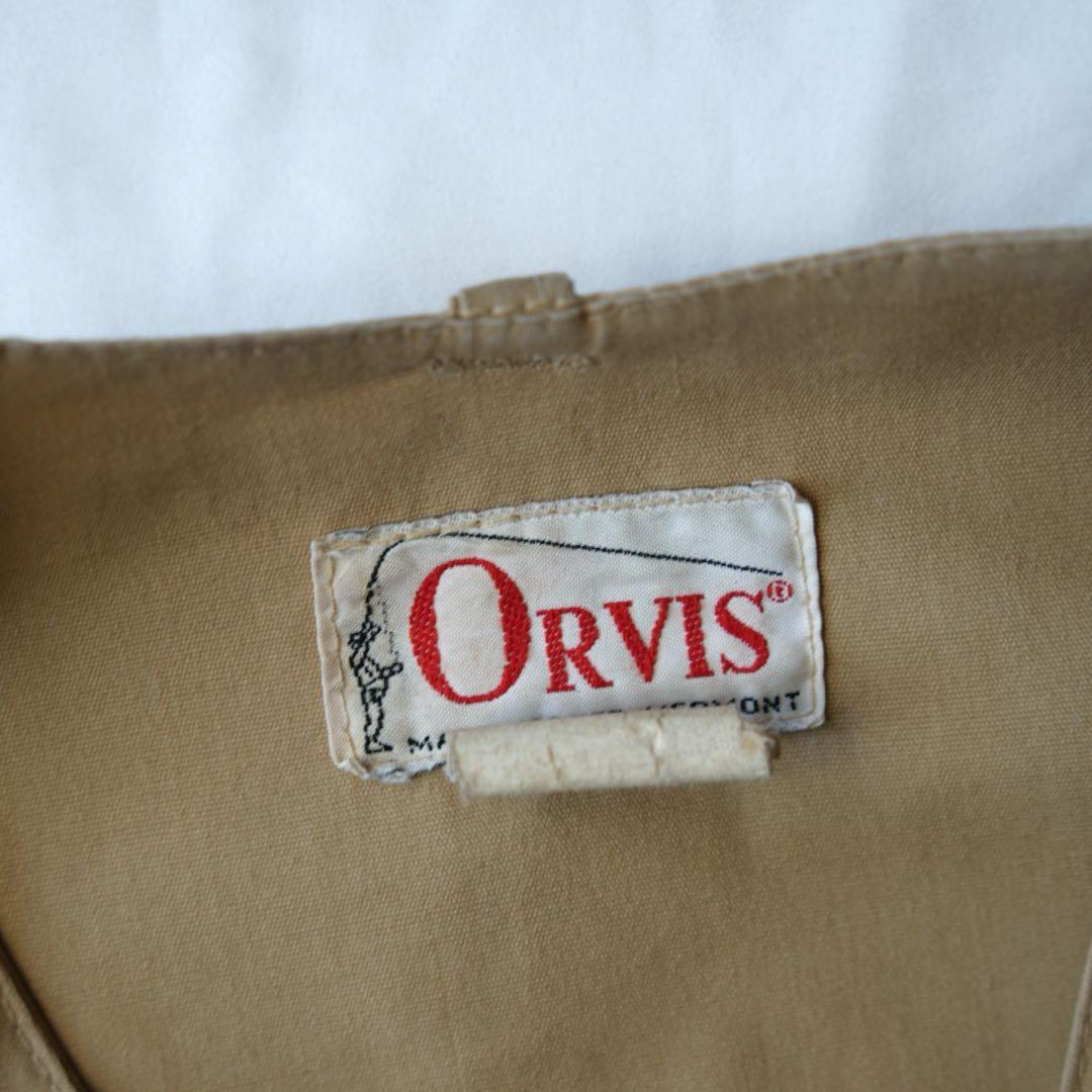 80s 90s ORVIS フィッシングベスト 短丈 vintage古着　USA