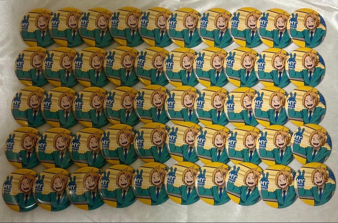 僕のヒーローアカデミア ヒロアカ 上鳴電気 ヒロフェス 缶バッジ