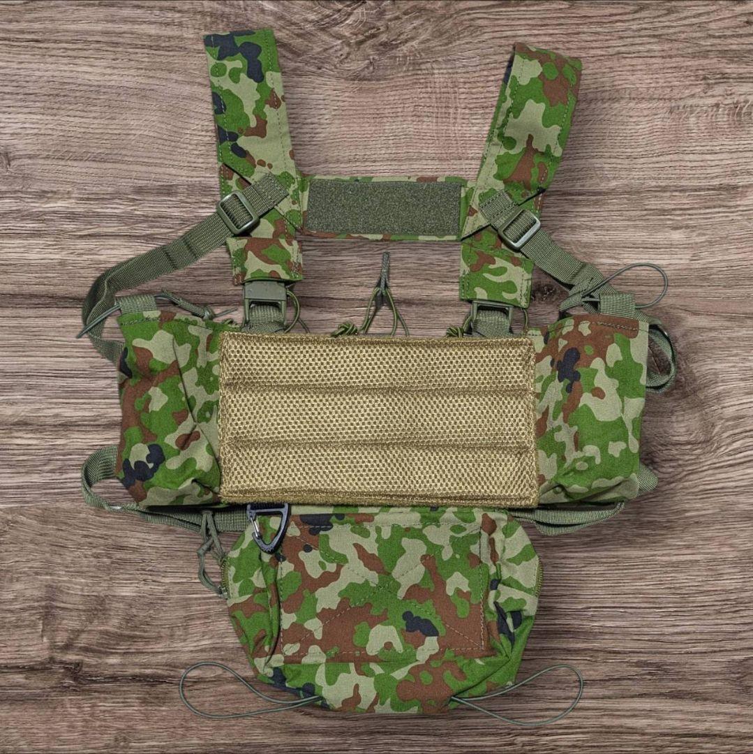 【新品】MK4タイプ チェストリグ　　陸自迷彩　アーマーアタッチセット