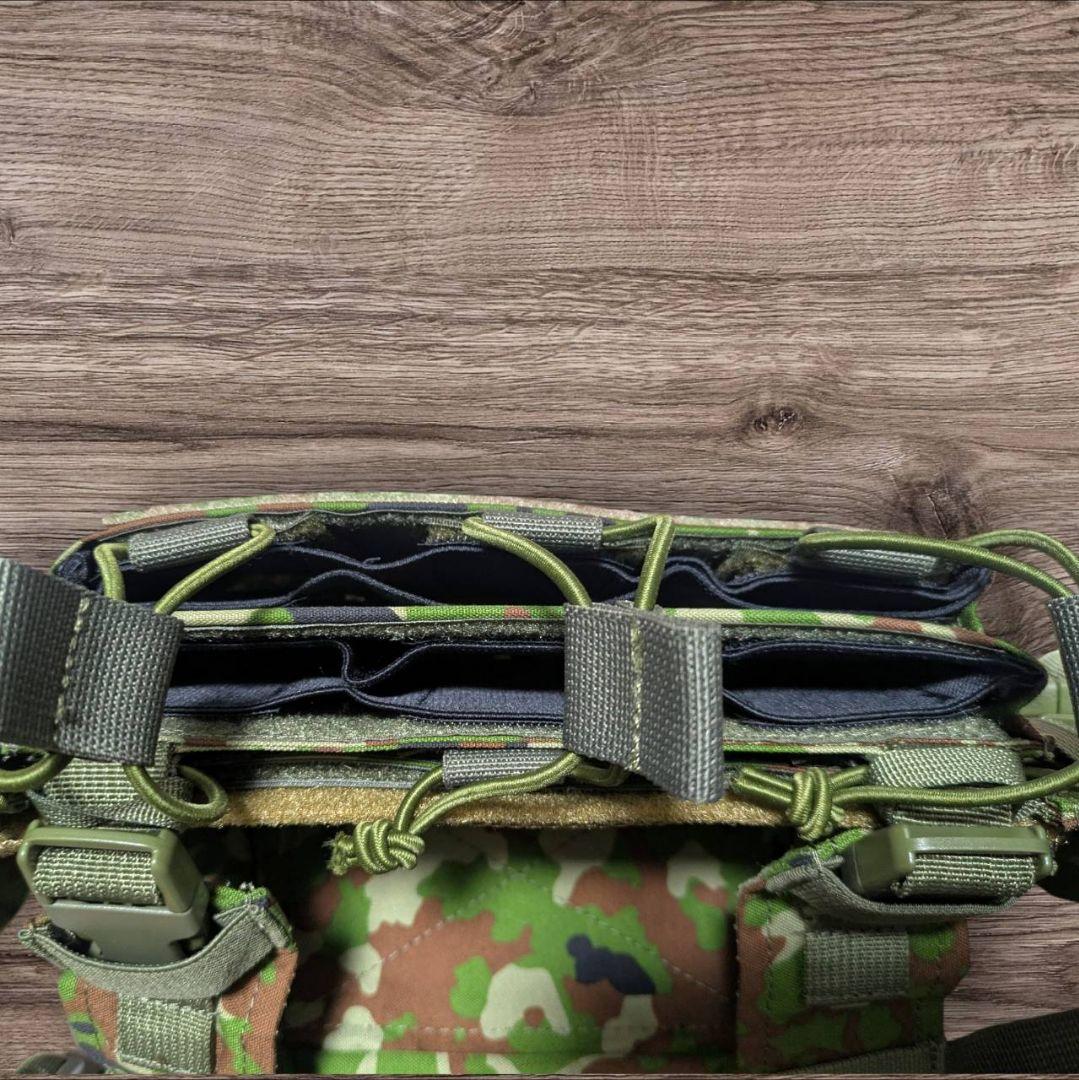 【新品】MK4タイプ チェストリグ　　陸自迷彩　アーマーアタッチセット