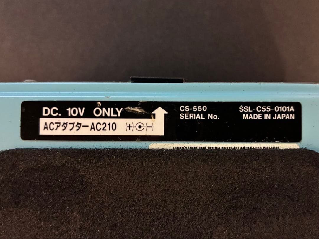 ☆完動品☆Maxon CS-550 Stereo Chorus 初期