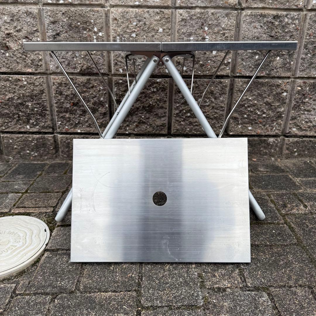 TAKIBI my テーブル ステンレストレー1ユニット付き