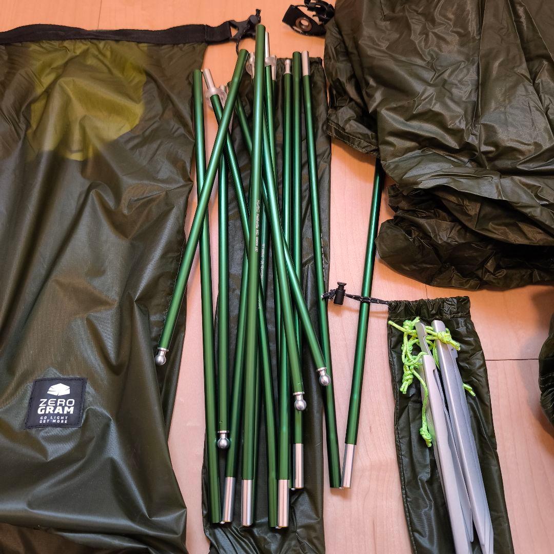 ZERO GRAM ゼログラム Thru Hiker 1P スルーハイカー