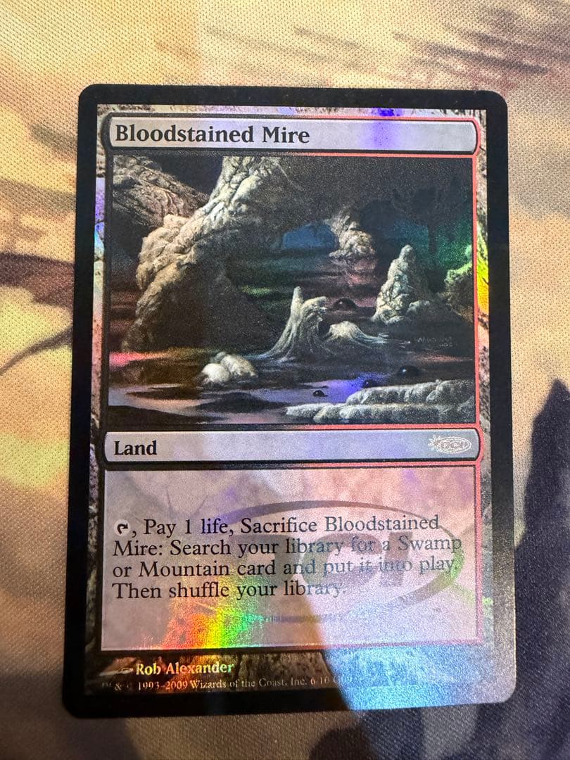 Mtg Foil 血染めのぬかるみ ジャッジ褒賞 プロモ