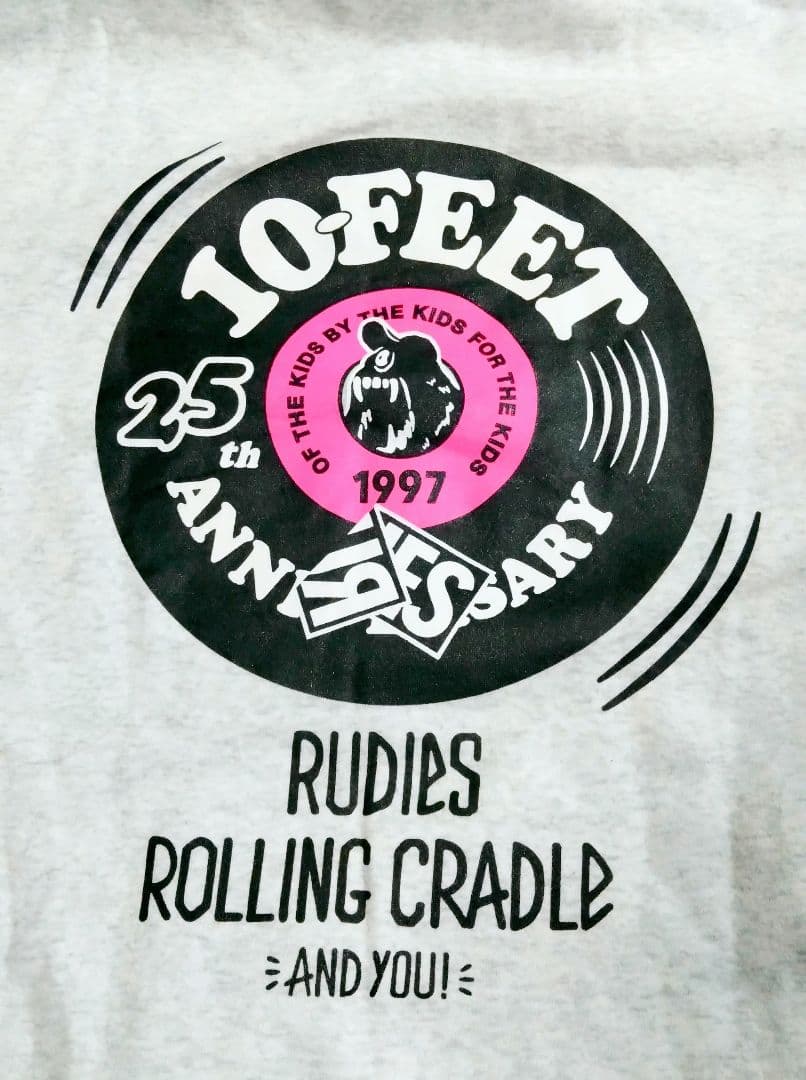 10-FEETXRUDIE'S ROLLING CRADLE　パーカー（XXL）