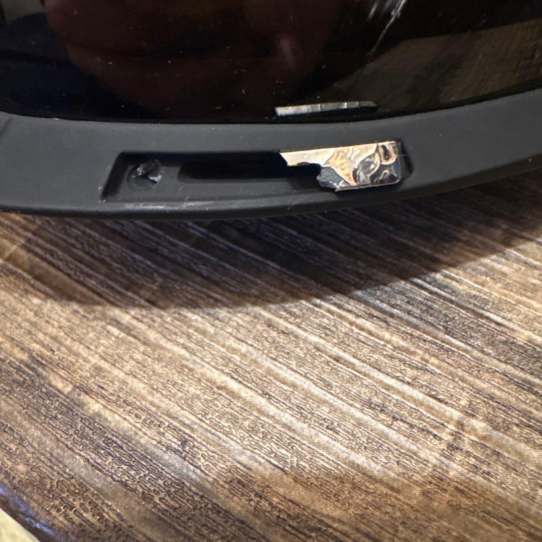 ボンジッパーブラックスモークレンズゴーグル