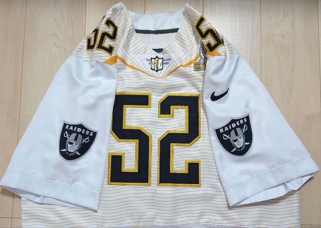 NFL レイダース カリル・マック NIKE リミテッドジャージ【60/4XL】