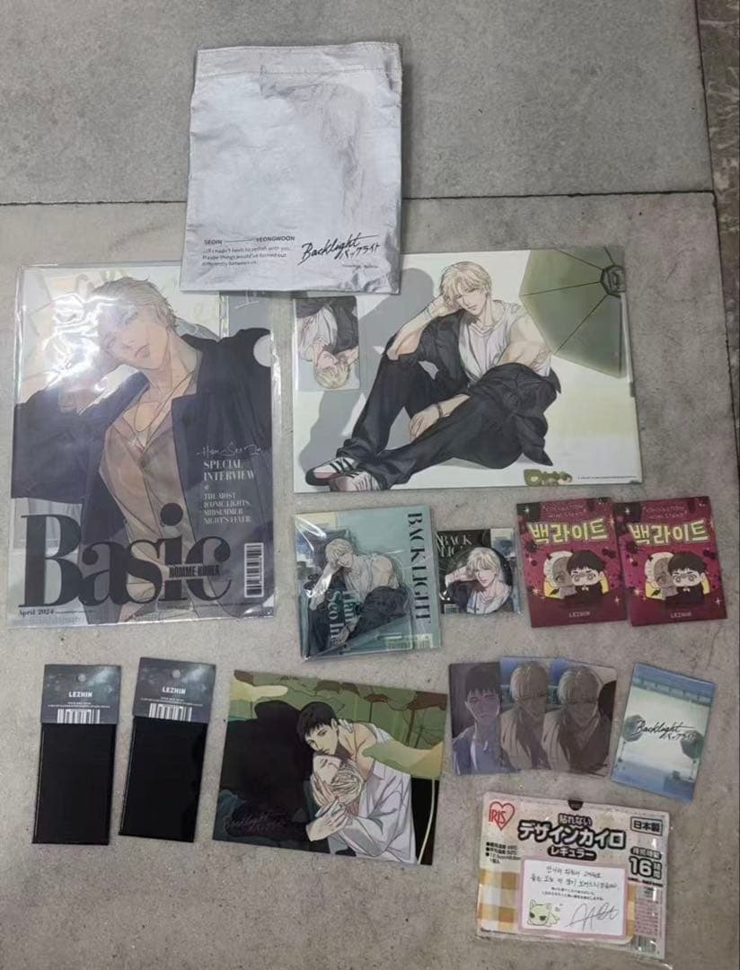 韓国BL 特典付き　バックライト backlight 全種類セット