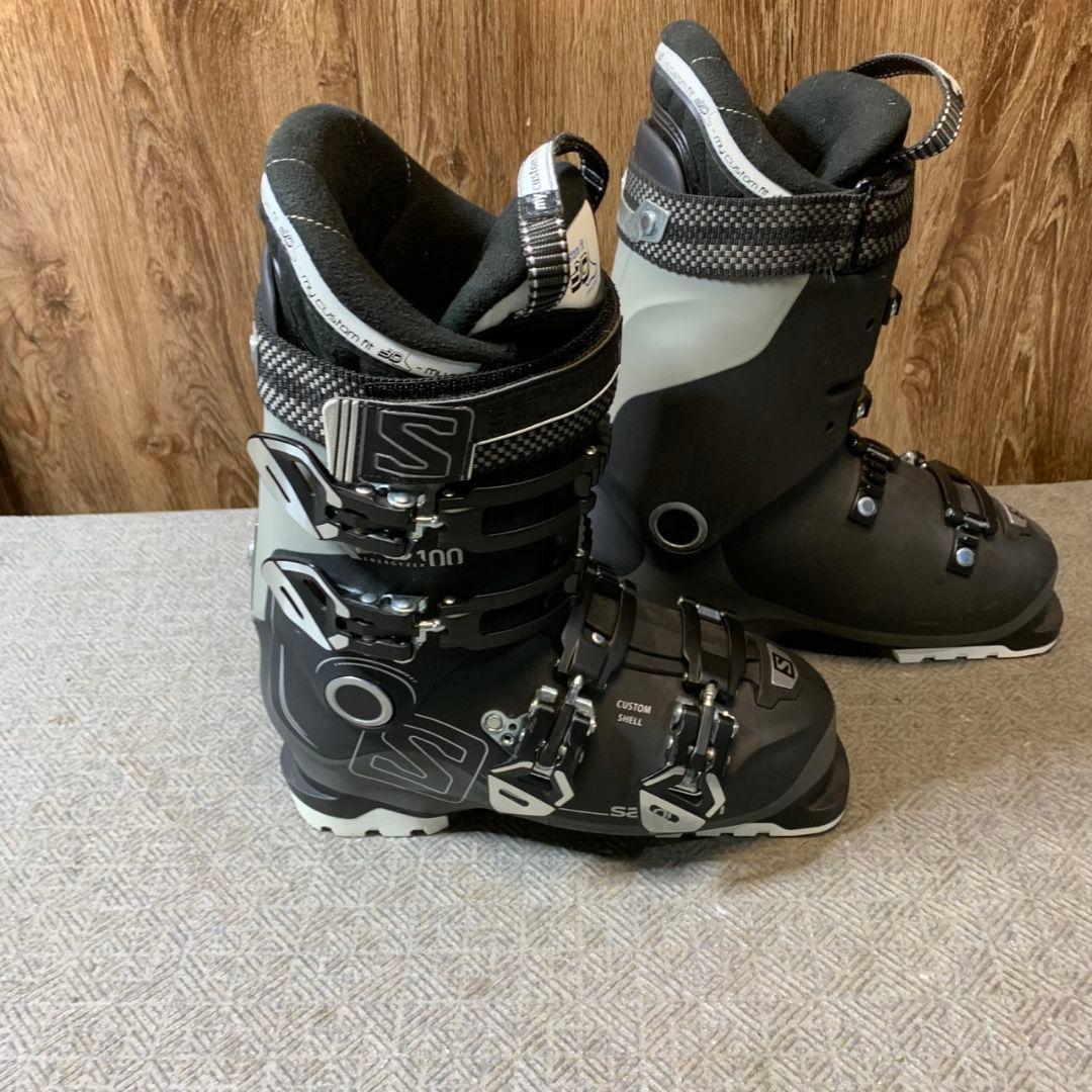 J354\" SALOMON スノーブーツ ブラック メンズ サイズ 25cm