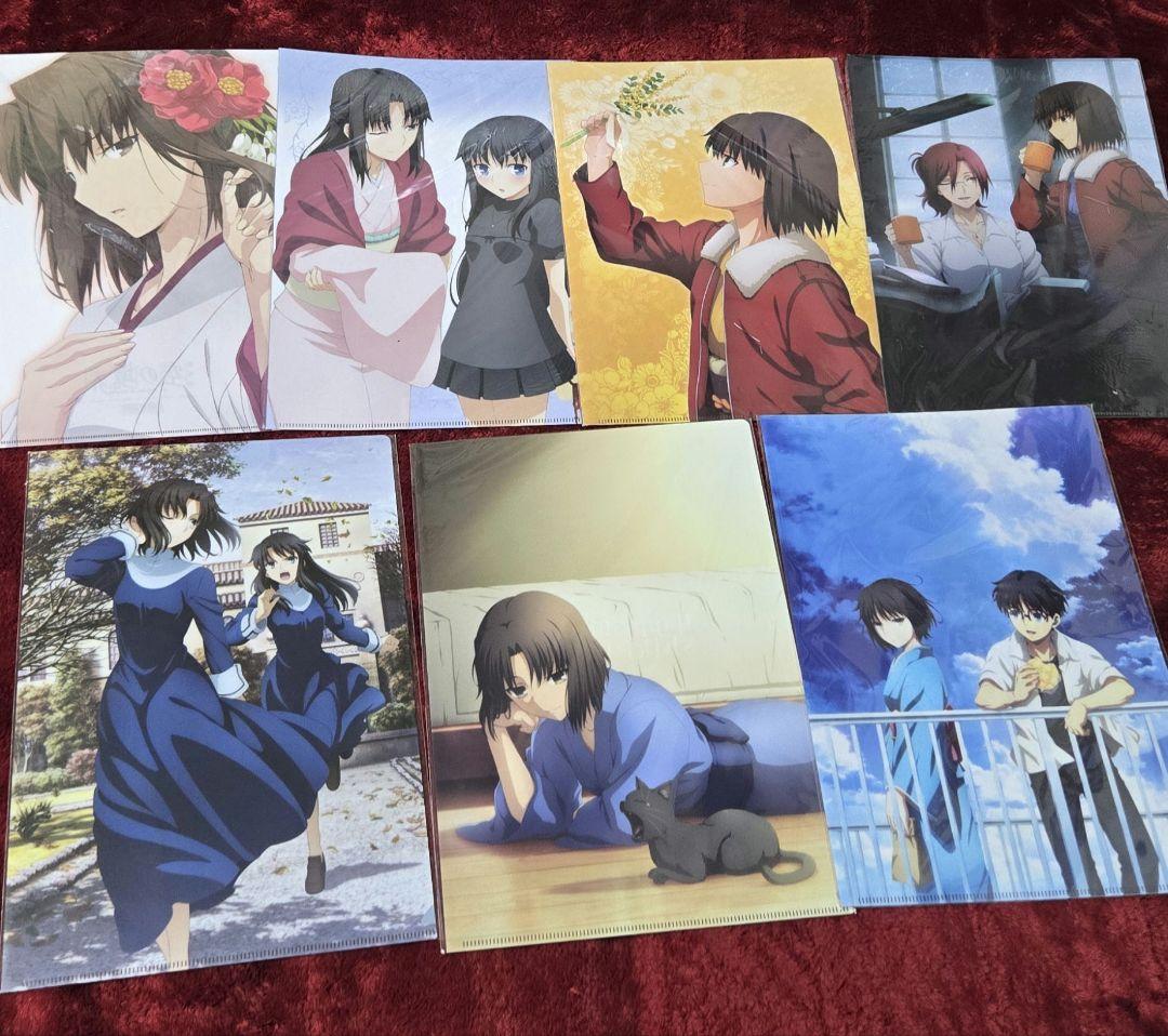 空の境界 両儀 式 バースデークリアファイル 7枚セット