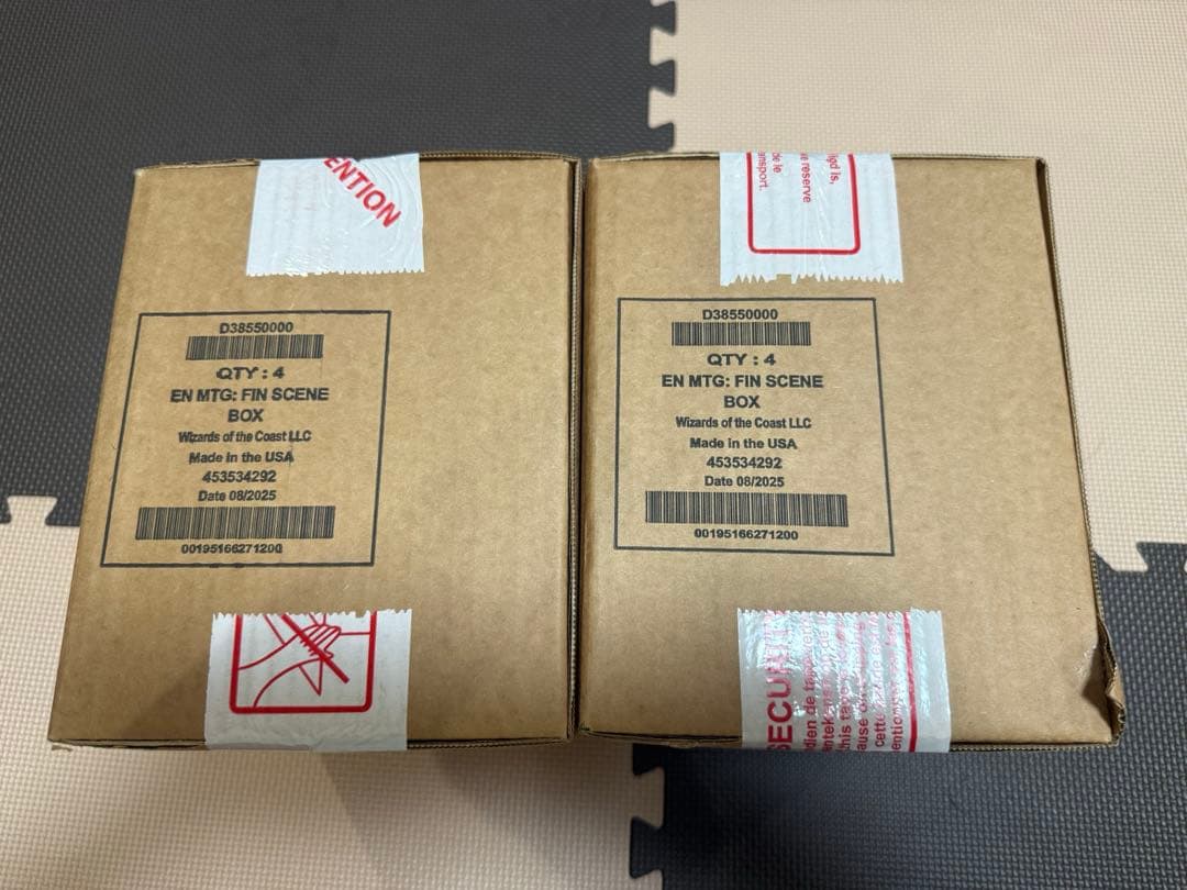 MTG FF シーンボックス 英語版 4種セット Final Fantasy