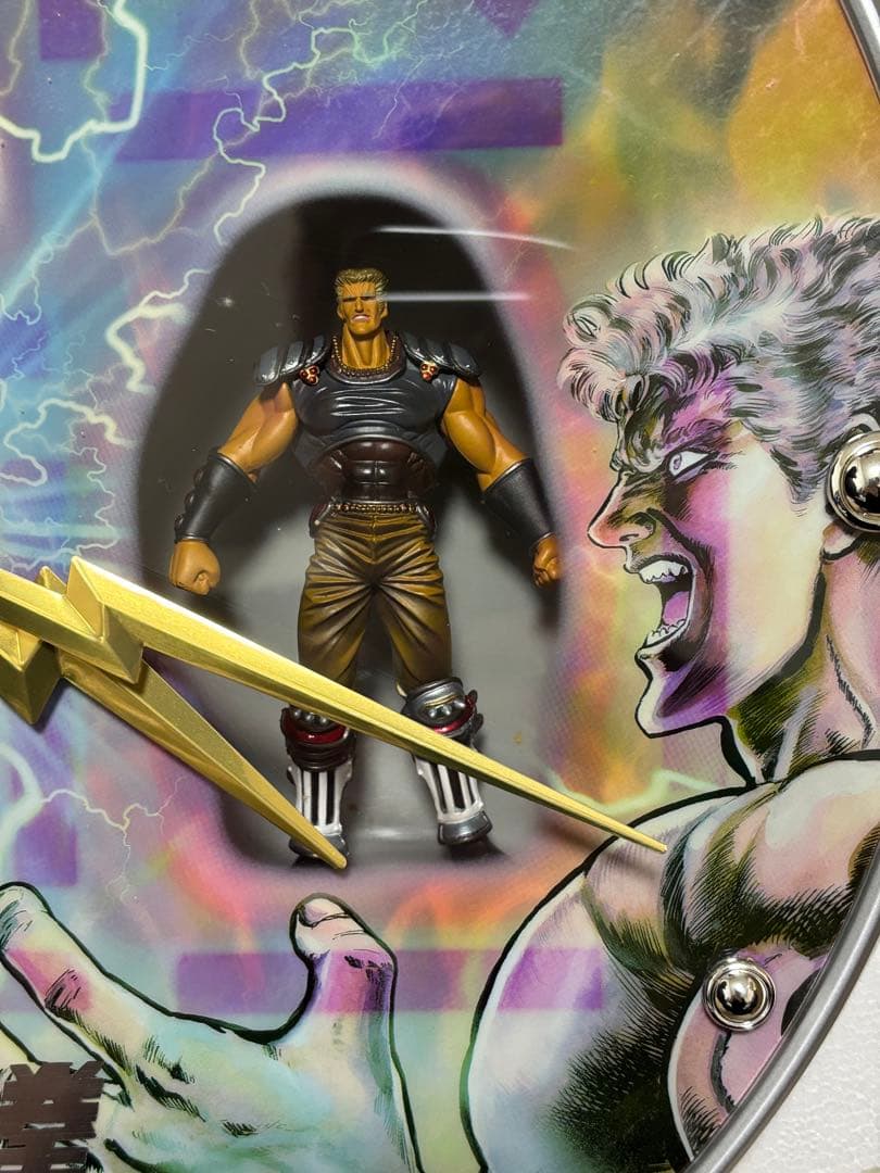 北斗の拳 アートクロック (4MHA02RH)