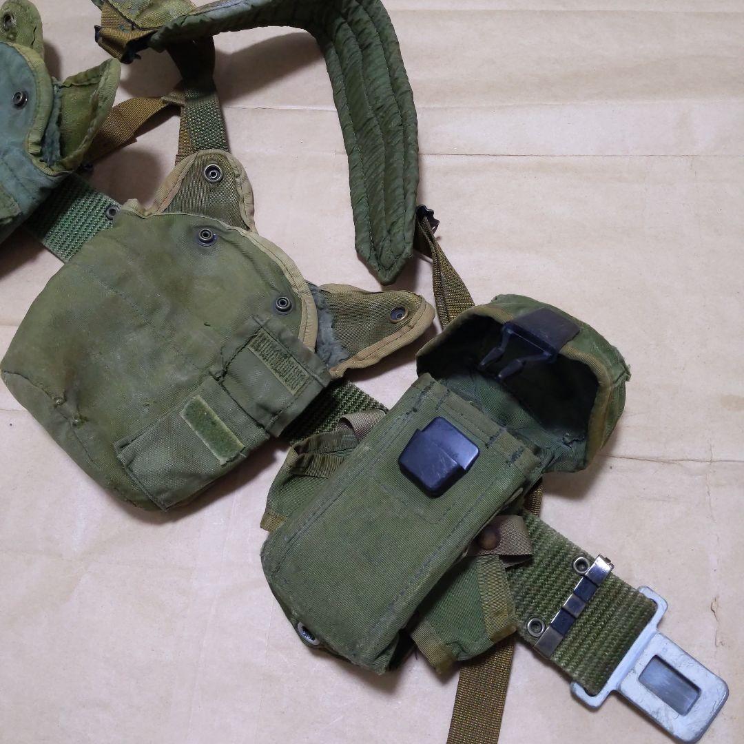 アメリカ軍ALICE装備 LC−1/−2ベルト/サスペンダー/ポーチ 実物中古品