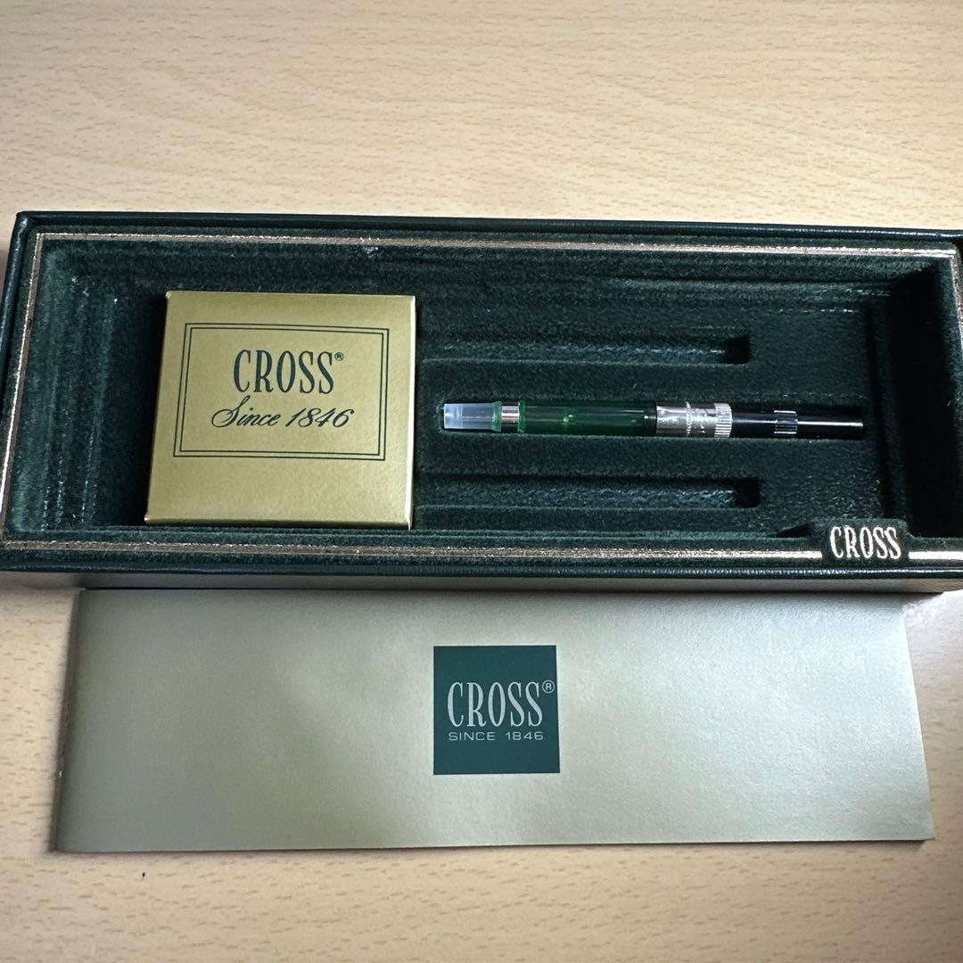 廃盤　CROSS タウンゼント　万年筆　旧ロゴ　専用ケース付き　クロス